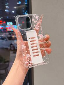 1 ốp lưng điện thoại bằng silicon TPU trong suốt chống sốc, có dây đeo cổ tay tháo rời, họa tiết hoa anh đào in UV, phù hợp với 7/8/7 Plus/8 Plus/X/XS/XR/XS Max/11/11 Pro/11 Pro Max/12/12 Pro/12 Pro Max/12 Mini/13/13 Pro/13 Pro Max/13 Mini/14/14 Pro/14 Pro Max/14 Plus/15/15 Pro/15 Pro Max/15 Plus - Nhiều màu - Xem 5