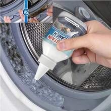 JUE FISH Gel quitamanchas, limpiador y desodorizante para lavadora, limpiador doméstico para lavadora (apto para lechada de azulejos), quitamanchas y limpiador - eliminación rápida de moho, apto para lechada de azulejos/sellador de baño/lavadora/fregadero/ducha, sin olor penetrante, fácil de usar - Multicolor - Ver 9