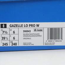 Adidas Originals Giày thể thao thường ngày unisex GAZELLE LO PRO W, cổ thấp IH6943 - Màu xanh Bạc hà - Xem 6