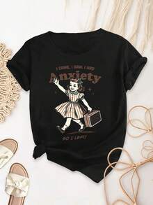 Women T-Shirts - Black - View 12