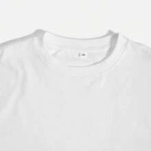Vintage Graphic T-Shirt With Retro Camera Design 'I Am Always Worthy' With Positive Phrase, Y2K Style, Nostalgic, Comfortable, Casual For Daily Wear, Soft Cotton And Short Sleeve For Summer - 白色 - 查看 3