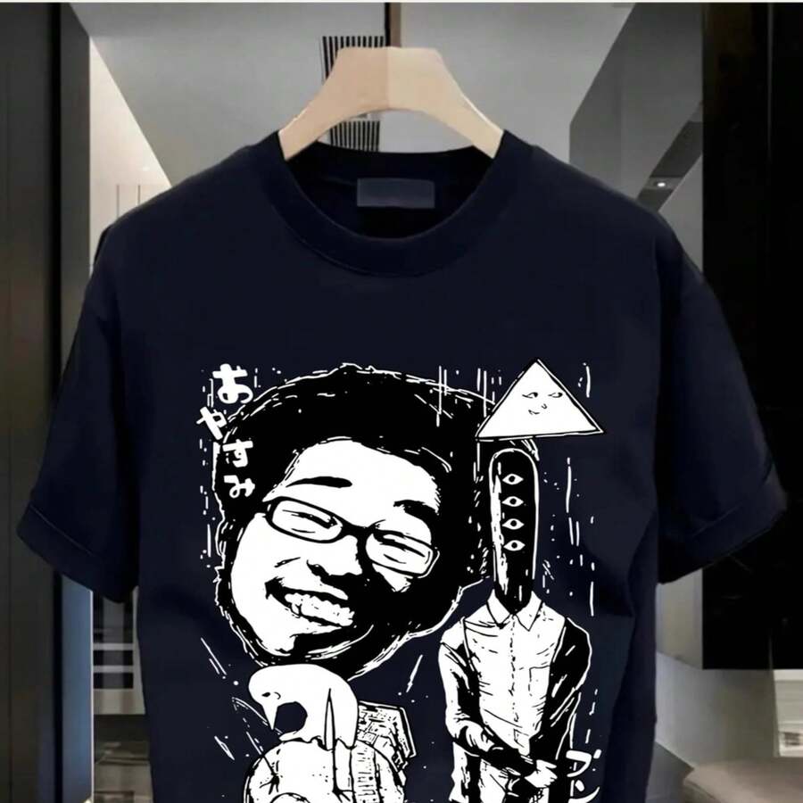 Anime Shirt Oyasumi Punpun, Aiko Tanaka, Otaku UniS1ex T1EE220g Cla-Ssic Cotton T-Shirt - UniS-Ex - The Shirt You A-Lways NeededSuitable For All People, Whether WoM-En Or M-Enhigh-Quality Durable Fabric Suitable For All Seans,Ft To The Touch But Built To LastBreathabletops WoM.En Fall OutfiT.S For WoM.En VaC.Ation OutfiT.S WoM.En Easter, St. Patrick's Day Costume - 黑色 - 查看 1