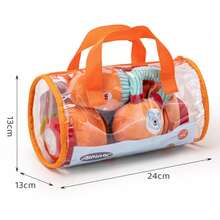 6pcs Baby Plush Fitness Doll Set - Soft Plush Dumbbells, Rattle Teapot, Teething Toys, Grab Training Sensory Interactive Toys With Squeaky, Ideal Gift - Multicolor - View 11