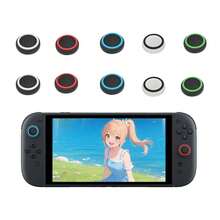 10PCS Non-Slip Silicone Analog Joystick Thumbstick Thumb Stick Grip Caps Cases For Switch2 P3 P4 P5 Xbo Steamdeck Controller - View 2