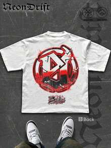 Camisetas unisex casuales de primera calidad, estilo Y2k, regalos divertidos para Halloween, Navidad y Acción de Gracias, con estampados originales. Camisetas de manga corta de algodón puro para hombre, cómodas y transpirables, ideales para uso casual al aire libre y en la calle, con cuello redondo. Una marca de moda de alta calidad, un regalo sorpresa para familiares y amigos. - Blanco 2 - Ver 3