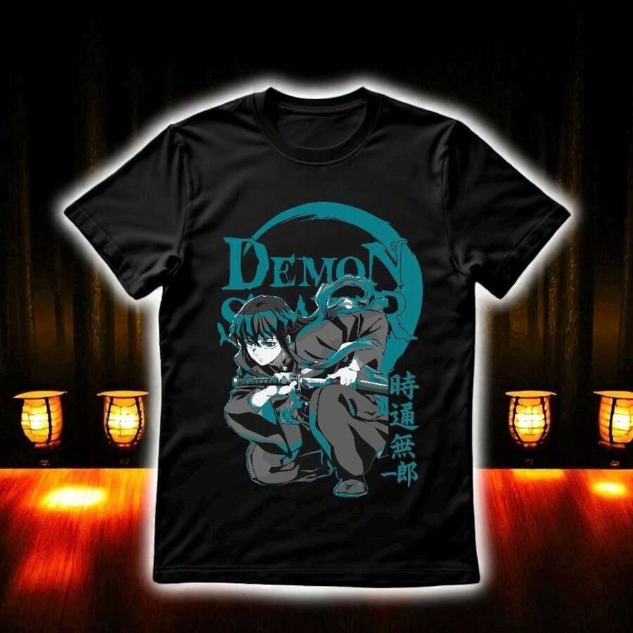 MUICHI1RO Tokito Infinity Castle camiseta extragrande con funda para bomba de bomba220g Cla-ssic Cotton T-Shirt - UniS-ex - The Shirt You A-lways NeededSuitable for all people, whether woM-en or M-enhigh-quality durable fabric suitable for all seans,ft to the touch but built to lastBreathabletops woM.en fall outfiT.S for woM.en vaC.Ation outfiT.S woM.en Easter, St. Patrick's Day costume - Negro - Ver 1