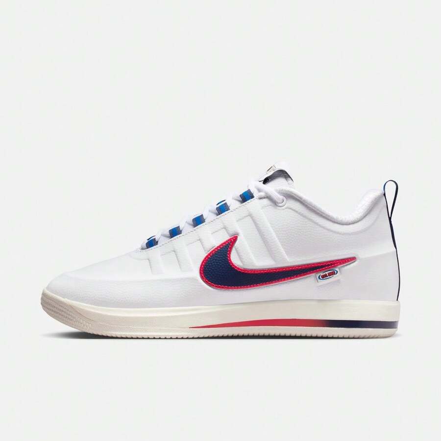 Nike Giày bóng rổ nam BOOK 2 NRG EP cổ thấp IR6332-100 - Đỏ và trắng - Xem 1