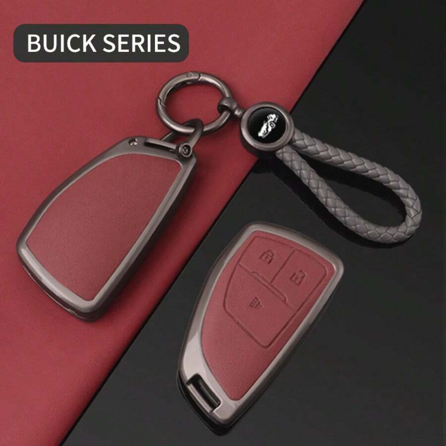 适用于 2021 和 2022 款 GMC Yukon、雪佛兰 Suburban、Tahoe 以及别克车型的智能钥匙套 - 編織繩 - 查看 1