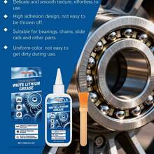 Jack Heavy Duty White Lithium Grease, Suitable For Metal Auto Maintenance, Multi-Purpose Rust Prevention Lubricant And Cleaner - Multicolor - View 11
