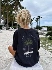 Women T-Shirts - Black - View 5