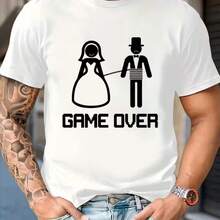 Camiseta impresa para hombres y mujeres - Blanco - Ver 1