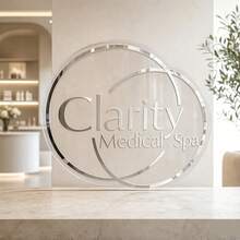 1pc Custom Round Gold Mirror Acrylic Sign – Studio & Salon Signage, Ideal For Beauty, Hair, And Lash Studios (Indoor Display) Commercial Studio Signage - Multicolor - View 5