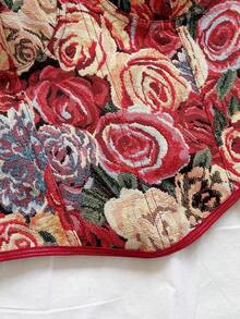 Blusa de tirantes con estampado floral vintage bohemio, elegante y tropical, ideal para vacaciones, boda en la playa, graduación, brunch, Día de San Patricio, Spring Break, Pascua, festivales de música, otoño/invierno - Multicolor 3 - Ver 3