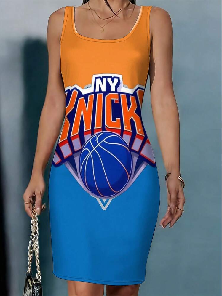 ny knicks jersey dress Ultra Game NBA Mini in White | Size: XS | Knit Fabric up detail that keeps it playful and bold. Dress Oversized Nba Jerseys New