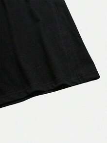 100% cotton Camiseta de Mujer 'Cool Mom' con Estampado de Letras - Verde Oliva, Manga Corta, Cuello Redondo, Estilo Casual, Transpirable y Lavable a Máquina, Cómoda y Versátil para Todas las Temporadas, Estilo Holgado y Bonito, Camiseta Sencilla y a la Moda con Tela Suave, Holgada y Cómoda, Casual y Fácil de Usar, Camisetas Blancas, Atuendo para el Día de San Valentín, Mardi Gras, Camisetas de Verano, Para Mujer, Atuendos de San Valentín para Mujer - Negro - Ver 3