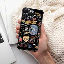 Funda para teléfono - 1 unidad de funda protectora con proceso de galvanoplastia Heated Rivalry, con acolchado mejorado y resistencia a impactos, compatible con iPhone 17 16 15 14 13 Pro Max. - Estilo 1 - Ver 4