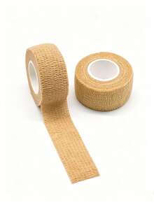 4 Rolls Self-Adhesive Bandage Finger Protection Elastic Bandage Self-Adhesive Vet Wrap, Suitable For First Aid, Sports, Animals (3 Colors) - Multicolor - View 4