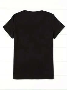 Women T-Shirts - Black - View 2