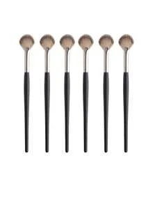 Bộ 4 cọ trang điểm highlight, lông mềm và phẳng, không cần dùng kem nền, có thể dùng để làm sáng da và tạo hiệu ứng trang điểm rám nắng, cũng thích hợp dùng làm cọ nền, che khuyết điểm, đánh má hồng, tạo khối và đánh phấn phủ. - Nhiều màu - Xem 10