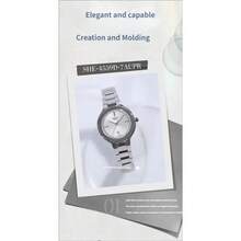 Đồng hồ Casio Sheen SHE-4559D-7AUPR, mặt kính sapphire, chống nước 50m, đồng hồ thạch anh, đồng hồ đeo tay mỏng sang trọng, đồng hồ công sở, đồng hồ nữ tối giản màu bạc, dây đeo thép không gỉ, đồng hồ mặt siêu mỏng sang trọng, quà tặng cho phái nữ, đồng hồ thời trang thường ngày, đồng hồ chống nước có hiển thị ngày. - Một cỡ - Xem 3