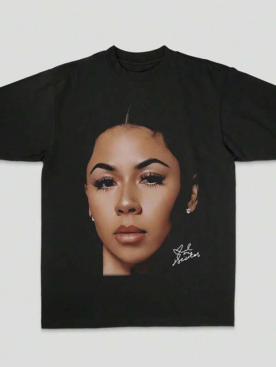 Nueva Lleg Ropa Para Hombre Camiseta Homme Camisetas Gráficas Hombres Camiseta Para Hombre Ropa Hombre Mariah El Científico Rock Y Rap 71054 - Negro - Ver 1