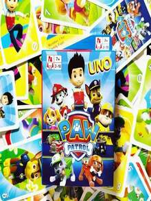 Paw Patrol 1 Set Of Woowa Team Flipover Game Family Entertainment Board Game, Interesting Poker Toy Gift Box, Card Game, Birthday Gift, New Year Gift, Valentine's Day Gift, Easter Gift - Multicolor - View 2