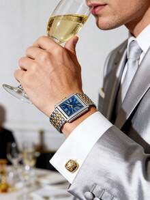 FOSSIL Daily & Business Essential: Jam Tangan Quartz dengan Pergerakan Halus dan Senyap, Elegan Tanpa Ribet FS6010 - Perak - View 4