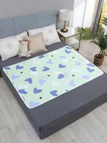 Almohadilla para cama para incontinencia de adultos, impermeable y lavable, absorbente y transpirable, adecuada para el cuidado menstrual - Multicolor - Ver 4