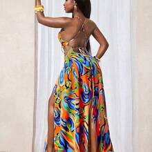 Women Long Dresses - Multicolor - View 3