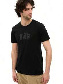 Camiseta de Hombre con Diseño Novedoso de GAP BSFU - Negro - Ver 15