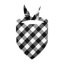 Cute Pet Dog Bandana, Saliva Bib, Triangle Scarf, Allows Dogs To Be Happy, Suitable For Pets At Home, Plaid Dog Scarf, Reversible Checkered Bib Scarf, Washable Christmas Dog Scarf, Accessories For Boys And Girls, Birthday Gift, Green/Black/Blue/Red Square Dog Bib, Reversible Scarf, Adjustable, Suitable For Small To Large Dogs And Cats (Checkered Size Random) - Multicolor - View 15