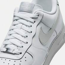 Nike Giày thể thao nam AIR FORCE 1 '07, kiểu dáng cổ thấp FJ4146-128 - Màu Xám nhạt - Xem 10