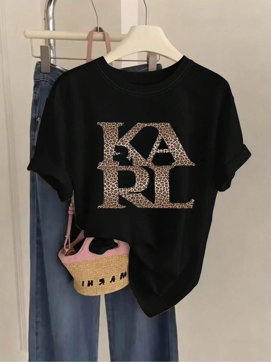 Women T-Shirts - Black - View 1