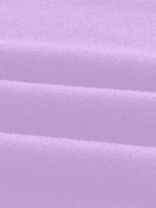 Top casual ajustado sin tirantes negro para mujer, adecuado para el verano - Morado - Ver 3