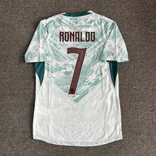 2026 Portugal Away Jersey – No. 7 C Ristiano Ronaldo – Quick-Drying, Breathable, Moisture-Wicking - 白色 - 查看 1