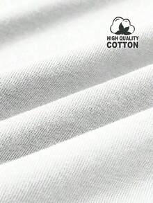‌   Camiseta corta de cuello redondo para hombre, holgada y versátil con estampado de diseño divertido que trae alegría. Ideal para vacaciones, viajes y actividades recreativas. Tejido suave de alta calidad ofrece máxima comodidad - Gris - Ver 4