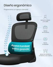 Sedia da ufficio - Inchiostro nero - Visualizzare 6