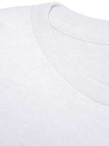 Women's Comfortable Pure Cotton T-Shirt, MiMi Name Art Brand, Luxury - 白色 - 查看 4