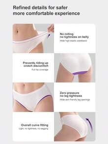 Philips Avent Ultra-Thin Quick-Drying Travel Underwear For Women (7pcs/Box) - View 9