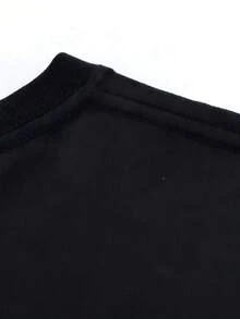 T-shirt Ofishally pour le 12e anniversaire pour les garçons pêcheurs, 100% coton, t-shirt avec design de pêcheur, 180 g, col rond, noir, tailles S-XXXL - Noir - Voir 4