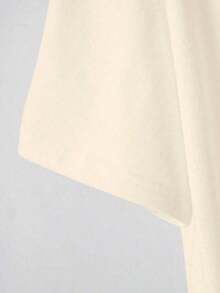 Cotton / 100% Cotton Spring And Summer Casual Minimalist, Modern Minimalist Short Sleeve T-Shirt For Women - White With Bright White "Bench" Graphic, Comfortable Round Neck T-Shirt For Women For Spring, Summer, Autumn, Outdoor Leisure Wear, Black Short Sleeve T-Shirt. - 杏色 - 查看 4
