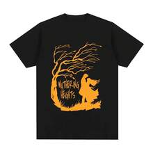 Wuthering Heights Short Sleeve Crew Neck T-Shirt, Casual Graphic Print T-Shirts, Comfortable Cotton T-Shirts, Summer T-Shirts For Women And Men - 款式 - 查看 1