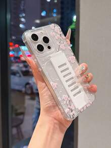 1 ốp lưng điện thoại bằng silicon TPU trong suốt chống sốc, có dây đeo cổ tay tháo rời, họa tiết hoa anh đào in UV, phù hợp với 7/8/7 Plus/8 Plus/X/XS/XR/XS Max/11/11 Pro/11 Pro Max/12/12 Pro/12 Pro Max/12 Mini/13/13 Pro/13 Pro Max/13 Mini/14/14 Pro/14 Pro Max/14 Plus/15/15 Pro/15 Pro Max/15 Plus - Nhiều màu - Xem 3