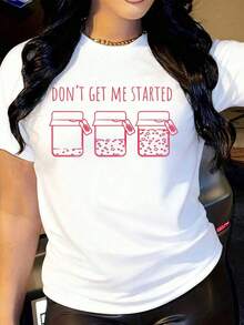 Camiseta Moderna Minimalista "No Me Empeñes Con El Levadura Madre", Camiseta Divertida para Amantes del Pan, Regalo para Panaderos, Camiseta para Amantes del Pan, Camiseta Casual para el Día a Día - Blanco - Ver 7