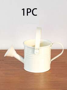 1pc Metal Garden Watering Can, Small Watering Pot, Portable Mini Watering Pot Suitable For Indoor Potted Plants And Garden Flowers - Multicolor - View 9