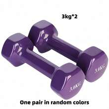 2 Pcs Home Gym Essential Iron Dumbbells, Heavy Duty Sturdy Iron Material Durable For Long Lasting Workout, Multi-Purpose For Arm Workout Hand Strength Training Full Body Home Fitness, Fit For Novice And Advanced Fitness Users, Random Color Shipment - Multi-color Random - View 9