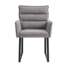 Corner Bench Set, Dining Set, Ideal For Placing In A Corner Of Kitchens And Dining Rooms, Includes A Corner Bench, Two Dining Chairs And A Dining Table, Chenille Fabric, Gray Color + Wood. - Grey - View 11