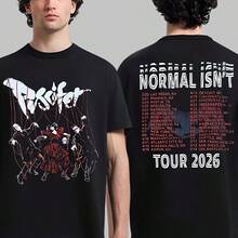 Puscifer Normal Isn't Tour 2026 Northss America Merch The Puppet With T-Shirt - Black - View 1
