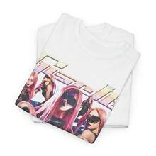 Camiseta Giselle Aespa Whiplash, camiseta de la gira "Parallel Lines" - Blanco - Ver 1