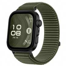 华为 Fit5 编织表带，也适用于华为 Watch Fit5/5Pro/Fit4/4Pro/Fit3，可调节柔软透气尼龙表带，也适用于华为 Fit4 编织尼龙表带，男女皆宜，学生适用 - 彩色 - 查看 29